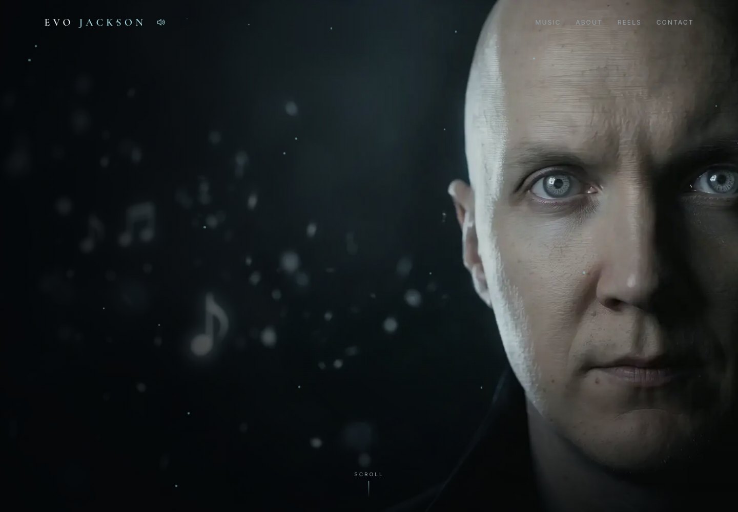 Evo Jackson website screenshot.