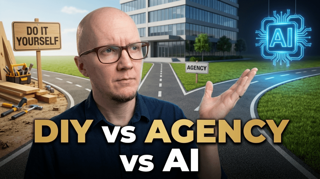 website redesign for attorneys - DIY vs agency vs AI website redesign comparison