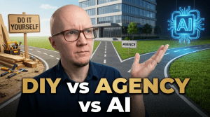 website redesign for attorneys - DIY vs agency vs AI website redesign comparison