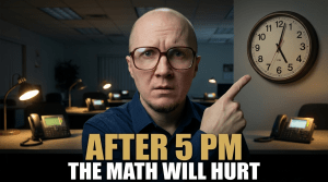 law firm missed calls after hours - Law firm missed calls after 5 PM